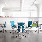 Herman Miller Mirra 2 butterfly tyrkys