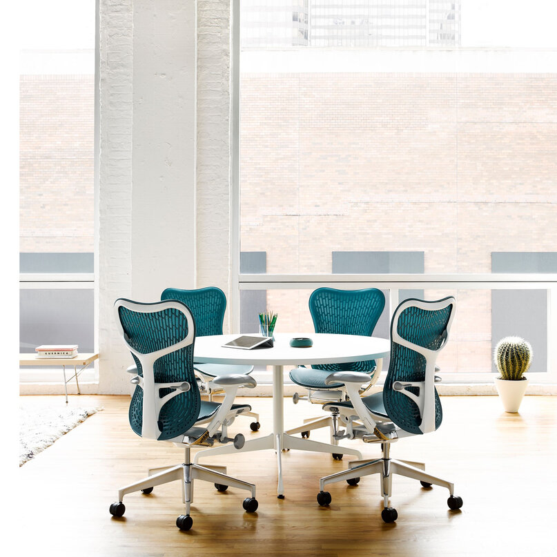 Herman Miller Mirra 2 butterfly tyrkys
