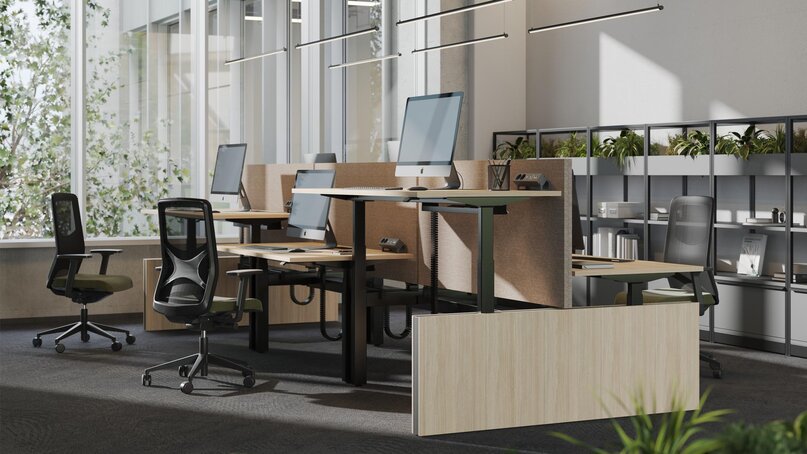 Kancelársky stôl MOTION bench