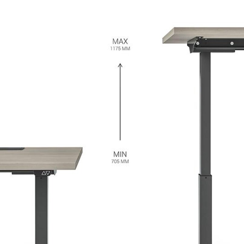 Kancelářský stůl výškově nastavitelný B-ACTIVE