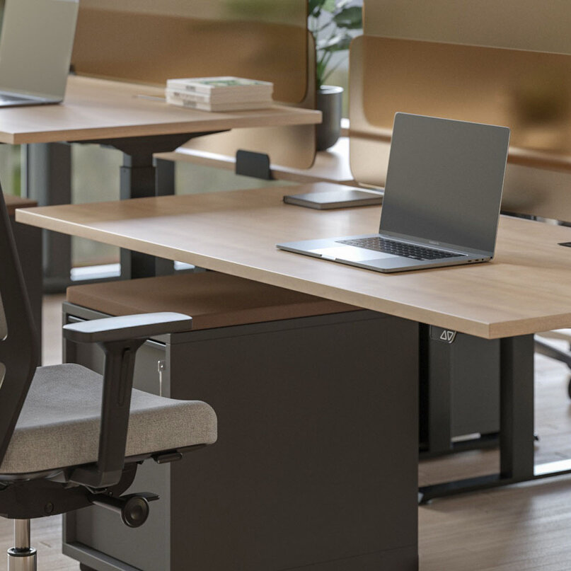 Kancelářský stůl výškově nastavitelný B-ACTIVE