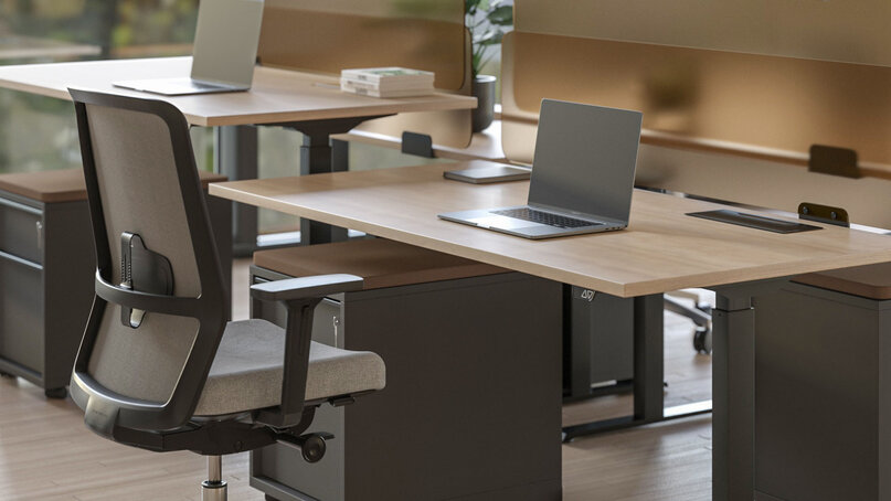 Kancelářský stůl výškově nastavitelný B-ACTIVE