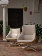 Křeslo BOW LOUNGE vysoké