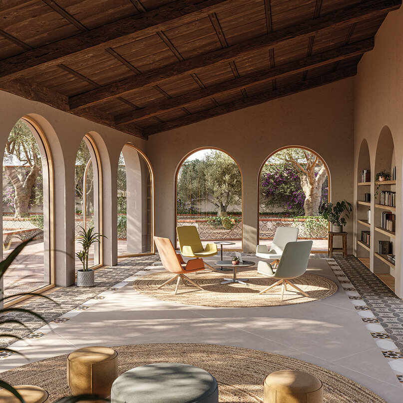 Křeslo GLOVE LOUNGE vysoké