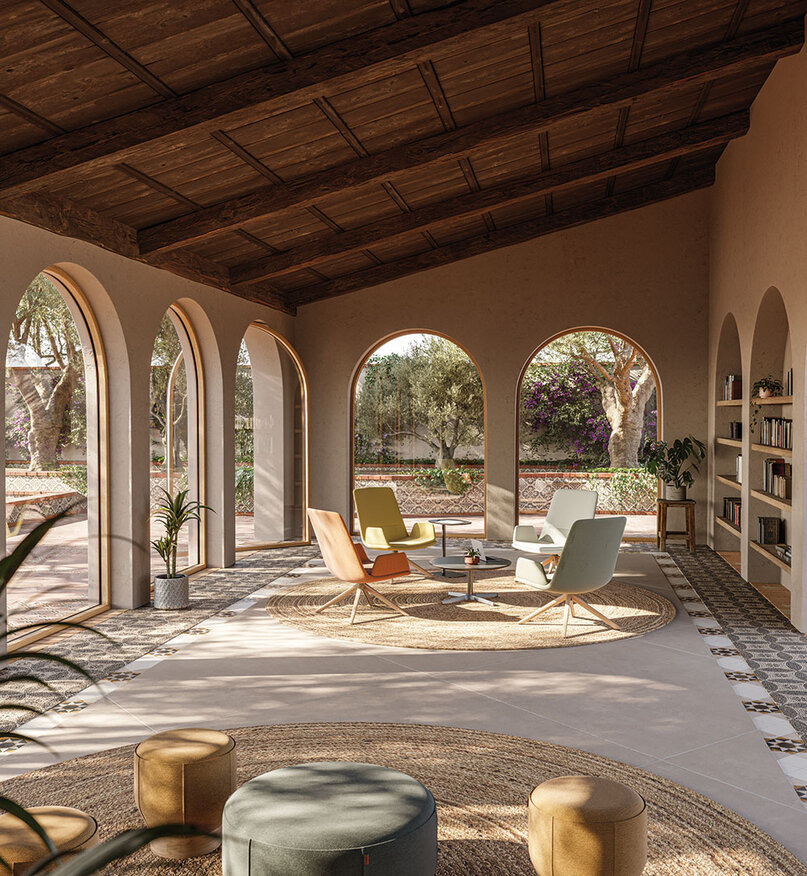 Křeslo GLOVE LOUNGE vysoké