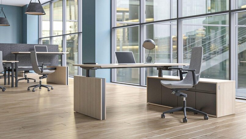 Manažerský stůl výškově nastavitelný MOTION EXECUTIVE