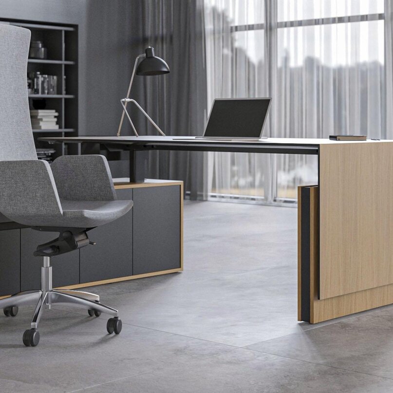 Manažerský stůl výškově nastavitelný MOTION EXECUTIVE